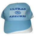 Sports Cap, Made of 100% Cotton, Velcro Band, Embroidered Logo